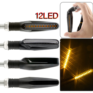 Promotion : Clignotants séquentiels 12V étanches 12 SMD pour moto, feux arrière et indicateurs de direction - Product Image 2