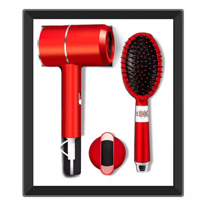 2025 Set <span class=keywords><strong>regalo</strong></span> aziendale <span class=keywords><strong>per</strong></span> le donne nuove idee di prodotto asciugacapelli con cuscino d'aria pettine Logo personalizzato economico - Product Image 6