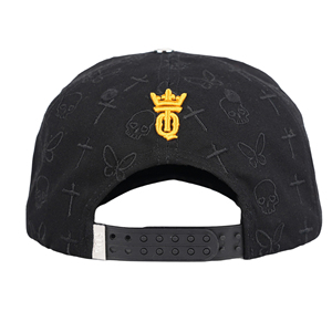 Gorra TCAP de 5 Paneles con Logotipo Metálico Personalizado, Botón y Etiqueta Trasera de Gamuza - Product Image 5