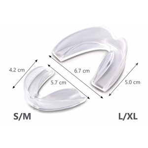 Protège-dents sans BPA sur mesure, lot de 4, approuvé par les dentistes, pour le bruxisme, soulagement du TMJ, hygiène buccale, multi-usages - Product Image 1