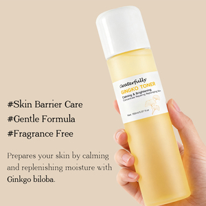 Vente en gros de Corée de tonique naturel pour la peau <span class=keywords><strong>Ginkgo</strong></span> Plus formulation de soins de la peau antioxydante à l'extrait de <span class=keywords><strong>Ginkgo</strong></span> Ensemble de toners éclaircissants et blanchissants - Product Image 3