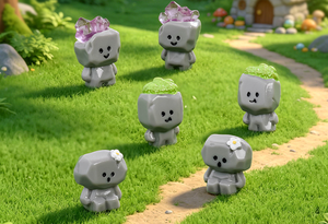 Figuras <span class=keywords><strong>de</strong></span> Resina en Miniatura DIY <span class=keywords><strong>de</strong></span> Criaturas <span class=keywords><strong>de</strong></span> Piedra, Musgo <span class=keywords><strong>de</strong></span> Cristal, Hadas, <span class=keywords><strong>Gnomos</strong></span> <span class=keywords><strong>de</strong></span> <span class=keywords><strong>Jardín</strong></span>, Elementos Naturales, para Escenas <span class=keywords><strong>de</strong></span> <span class=keywords><strong>Juego</strong></span> <span class=keywords><strong>de</strong></span> Fantasía con Plastilina y Slime - Product Image 6