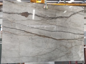 Prix du marbre gris argenté de la rivière de Normandie de Florence naturelle - Product Image 3