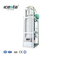 Machine à glace en tubes comestibles ICESTA 20 tonnes, personnalisée, automatique, haute productivité, longue durée de vie