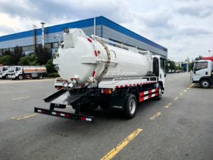 1suzu ELF 5liters Carbon Steel Tanker sewer vacuum truck Fecal <b>Suction</b> Vehicle Septic Tank Truck for City Cleaning - Product Image 6