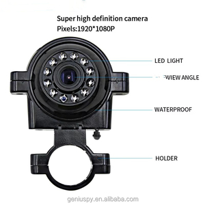 Xe tải máy ảnh với nâng Bracket 1080P HD <span class=keywords><strong>Side</strong></span> View UVC IR tầm nhìn ban đêm <span class=keywords><strong>USB</strong></span> không thấm nước góc rộng xe gắn xe máy ảnh - Product Image 5