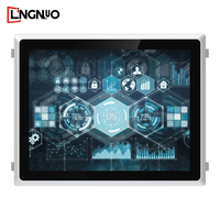 PC Industriale All-in-One da 15 Pollici con Design Open Frame per Integrazione in Chioschi, Schermo Touch Capacitivo Opzionale, CPU Personalizzabile, RAM e SSD