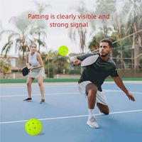 Balles de pickleball portables d'extérieur X40, professionnelles, en polyéthylène moulé par rotation, sans couture, durables, approuvées USAPA pour les enfants