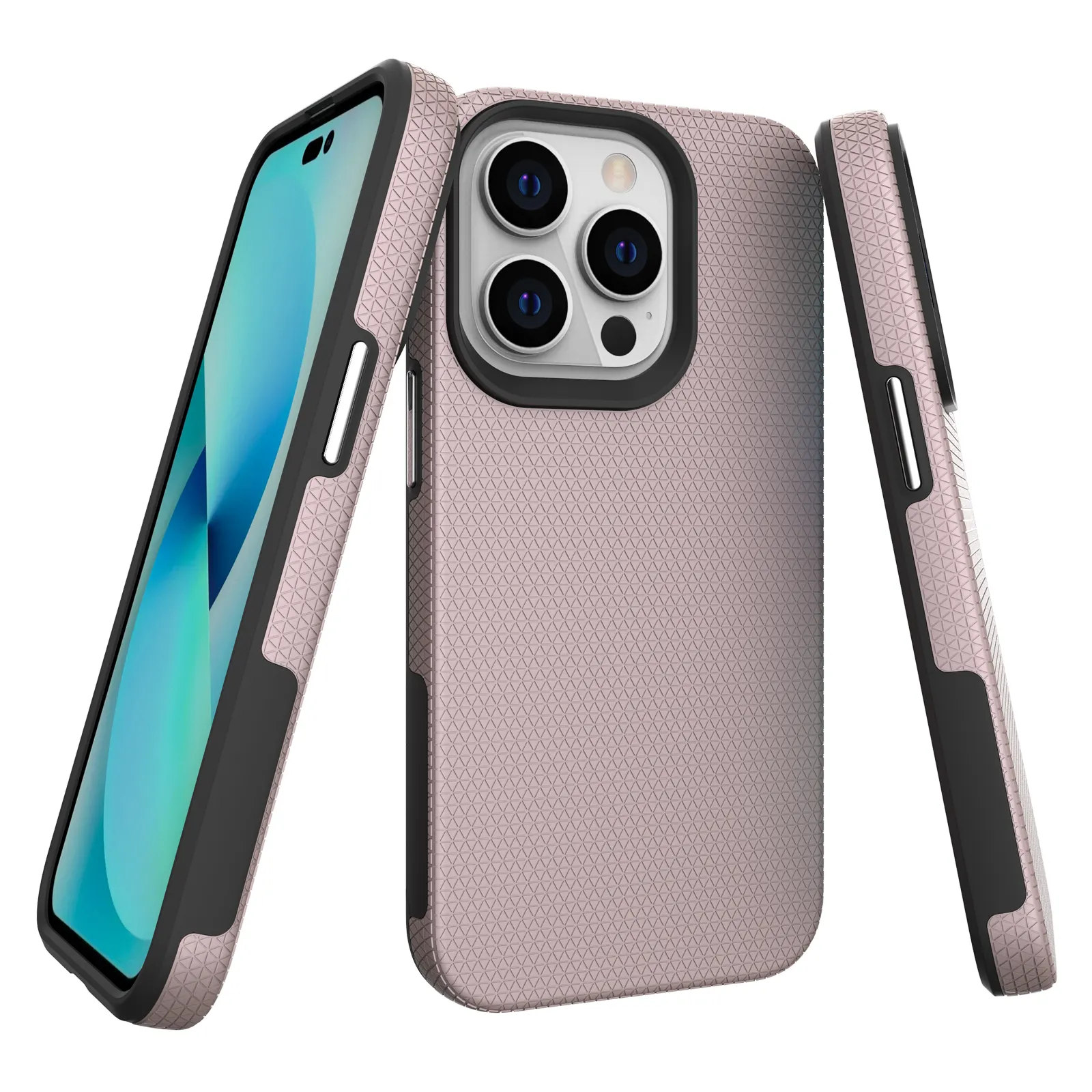 New 3m Shockproof Phone Case for iPhone 14 Pro Max Silicon 2 In 1 Defend Phonecase for Apple iPhone 13 14 Armor Smartphone Cover