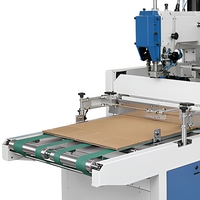 Machine automatique de pliage et de collage de cartons électriques avec colle froide et colle thermofusible pour l'emballage des cartons et l'industrie alimentaire