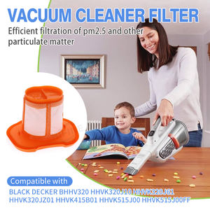 Pour <span class=keywords><strong>Black</strong></span> <span class=keywords><strong>Decker</strong></span> BHHV320 HHVK320J10 HHVK320J61 aspirateur ménager filtre à cartouche réutilisable pièces de rechange essentielles - Product Image 6