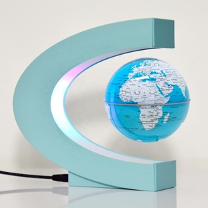 Globo flotante giratorio en forma de <span class=keywords><strong>C</strong></span> para niños, macarrón azul, regalos - Product Image 4