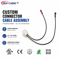 Câble CAT6 sur mesure 26AWG 4 paires Connecteur 8 broches Câblage Hamess 90 180 Degrés Câble de contrôle industriel surmoulé