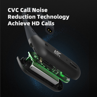 Écouteurs sans fil TWS KZ AZ09 PRO BT5.2 QCC intra-auriculaires, technologie hybride, avec crochet d'oreille intelligent EDX PRO AS16 PRO