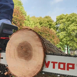 Tronçonneuse à essence Hus 272 à haut rendement, moteur 72,5 cm³, machine à couper le bois, tronçonneuse de jardin puissante en stock - Product Image 2