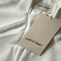 Étiquettes suspendues en papier personnalisées écologiques avec logo, haute qualité, bon prix, pour chaussures
