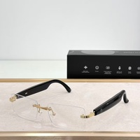 Lunettes de traduction IA 100 langues avec contrôle tactile pour musique, appels et conférences, idéales pour les voyages internationaux