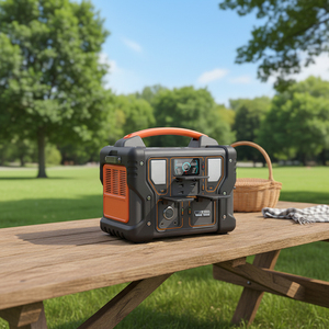 Générateur <span class=keywords><strong>solaire</strong></span> portable pour le camping en plein air, batterie lithium à charge rapide, onduleur MPPT à onde sinusoïdale pure, panneau <span class=keywords><strong>solaire</strong></span> - Product Image 2