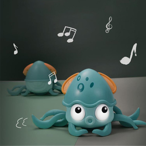 New Hot Selling Wholesale Plastic Pulling Walking Octopus Electric <strong>Crawling</strong> <strong>Crab</strong> <strong>Toy</strong> - Product Image 4