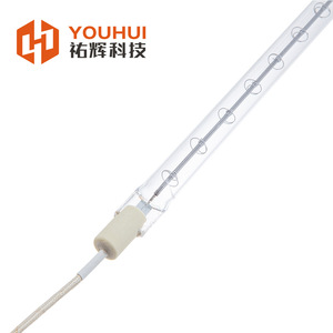 Lampe chauffante infrarouge à tube de quartz transparent Youhui 380V sans ozone pour usage industriel - Product Image 4