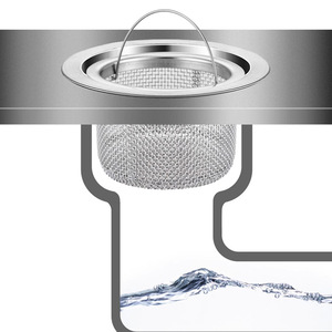Kitchen <b>sink</b> strainer <b>basket</b>, drain strainer, garbage filter for vegetable <b>sink</b>. - Product Image 3