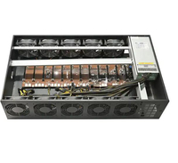 5.5CM Spacing B250 Motherboard 12 Gpu Server case 12 Card Gpu case with 2500w 3300w Power Supply Gpu case