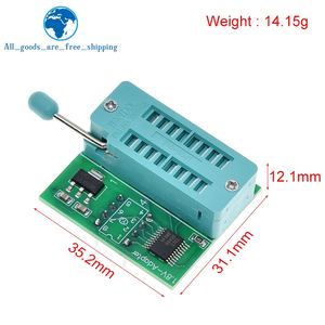 Adattatore 1.8V per Iphone o scheda madre 1.8V SPI Flash SOP8 DIP8 W25 MX25 utilizzo su programmatori <span class=keywords><strong>TL866CS</strong></span> TL866A CH341 - Product Image 2