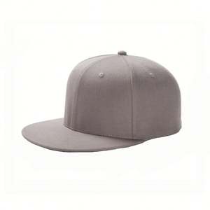 หมวกแก๊ปปีกแบนแบบสปอร์ต ปรับขนาดได้ สไตล์ฮิปฮอป กันแดด ผลิตตามสั่ง พร้อมสกรีนโลโก้และสี  ผ้าฝ้าย 100% เหมาะสำหรับกิจกรรมกลางแจ้งและชายหาด - Product Image 1