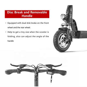 Premium OEM fabbrica 10 pollici Scooter elettrico potente mozzo motore Vintage sporco E Scooter elettrico veloce Off-Road Scooter elettrico - Product Image 5