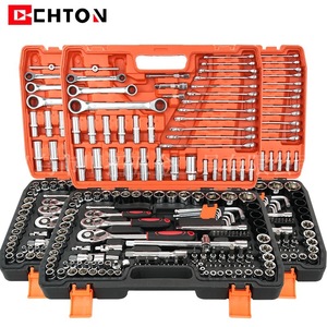 Chton 151-Piece <b>Ratchet</b> <b>Socket</b> Wrench Set 1/2 In Chromium Vanadium Steel Auto Repair Tool Kit - Product Image 1