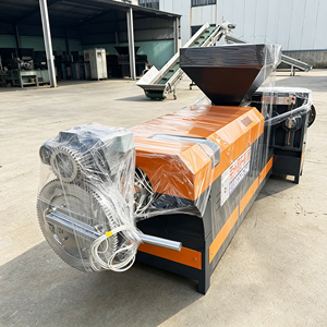 เครื่องรีไซเคิลพลาสติกแบบสกรูคู่เดี่ยวสำหรับใช้งานเชิงพาณิชย์  ความชื้นต่ำ สำหรับใช้ในครัวเรือน  ผลิตเม็ดพลาสติกรีไซเคิลจากขยะ  แบบเกล็ดและโฟม - Product Image 4