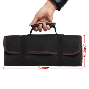 Không có công cụ cho cờ lê tuốc nơ vít Kìm Con lăn khoang Organiser công cụ không thấm nước cuộn túi vải cuộn lên túi cho nam giới - Product Image 4