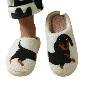 Produto de Dropshipping 2026: Sapatos de Interior para Animais de Estimação, Quentes e Respiráveis, Pantufas de Pelúcia para Casa, Atacado - Product Image 2