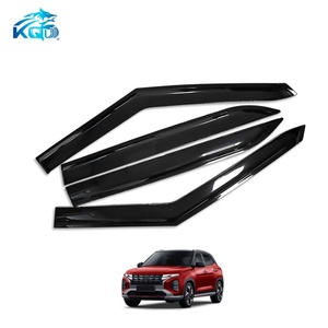 แผ่นบังแดดกันฝนสำหรับรถยนต์ยี่ห้อ KQD พร้อมเทป 3M สำหรับรถ SUV รถเก๋ง รถตู้ ป้องกันทุกสภาพอากาศ สำหรับ Hyundai Ix25/Creta - Product Image 1