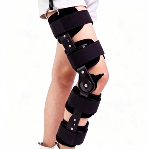 <span class=keywords><strong>Rodillera</strong></span> Ortopédica Transpirable Ajustable con Soporte Fijo para Articulación <span class=keywords><strong>de</strong></span> Rodilla, Inmovilizador Médico para Rehabilitación <span class=keywords><strong>de</strong></span> Fracturas - Product Image 1