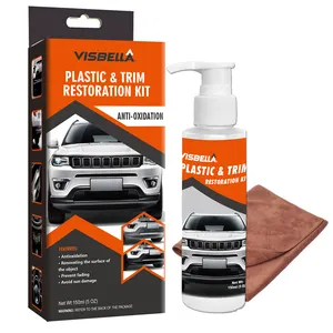 Wholesale solution finish black trim restorer For Quick And Easy
