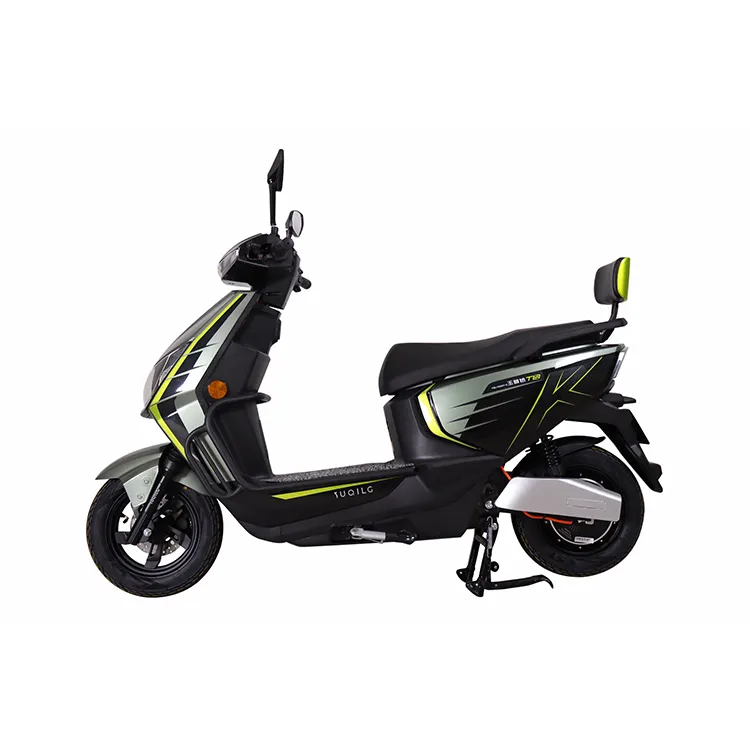 Factory Direct Supply Adult Turquoise Green Electric Motorcycle With Disc Brake