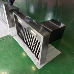 36 Inch 1000m/hr Electric <b>Kitchen</b> Cooker Hood Touch Screen Control Auto <b>Timer</b> Baffle Filter Stainless Steel Household Commercial - Product Image 2