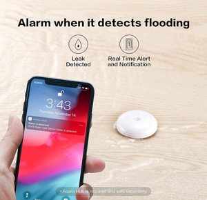 Détecteur de fuite d'eau intelligent 3.0 avec sonde étanche et alarme AppleHome HomeKit pour le contrôle bidirectionnel des détecteurs d'eau haute performance - Product Image 3