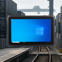 Tablette industrielle biométrique pour audit électoral, 10,1 pouces, Windows 10, 8 Go de RAM, 128 Go, multi-empreintes digitales, pour application de la loi
