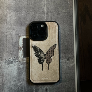 Chinese-style Original TPU+PC Fold Phone Case for <b>iphone</b> cover Protector Phone Strap for 15pro max 17 Pro Astronaut Design Red - Product Image 3