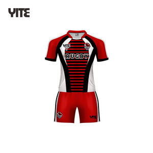 مخصص بالجملة رخيصة قمصان الرجبي عالية الجودة حار بيع فارغة الرجبي جيرسي للرجال - Product Image 3