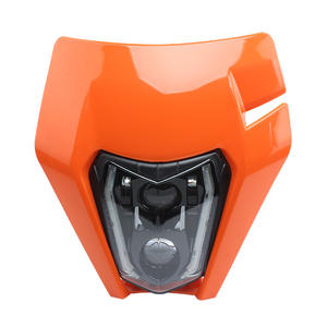 Phare LED sport modifié pour <span class=keywords><strong>KTM</strong></span> EXC EXCF SX XC <span class=keywords><strong>125</strong></span> 150 250 350 450 Motocross Dirt Pit Bike Moto Enduro Masque de moto - Product Image 4