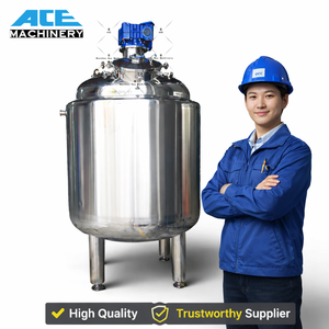Cuve d'émulsification basse de 1000 L / Émulsifiant à cisaillement élevé carré de 3000 L en acier inoxydable 304 pour la dissolution de la gomme de sucre - Product Image 4