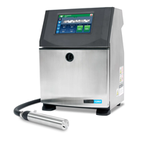Mesin Printer Inkjet CIJ VJ1280 34 Titik Matriks Kontinu 5 Baris Kabel Mesin Pengkode Tanggal Kedaluwarsa Printer Cij Otomatis Kecil