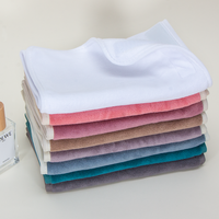 Serviette de tête en microfibre personnalisable avec logo, respirante, séchage rapide, absorbante, écologique, hypoallergénique, antimicrobienne pour SPA et maison