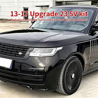 Kit de Carrocería para Automóvil, Compatible con Range Rover Vogue 2013-2016, Mejora de Parachoques Delantero y Trasero, Accesorios para Auto