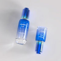 Botella de Vidrio para Suero Esencial de 15ml 30ml con Gotero y Bomba de Presión, Personalizable con Logotipo, para Cuidado de la Piel y Aceites Esenciales