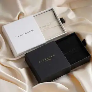 Custom Logo Russian Salmon Flying Fish Spoon Pearl Caviare Packaging Box Top Lid Package Caviar Gift Paper Box