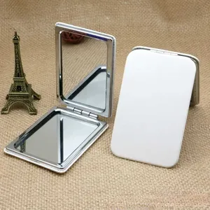 Espejo de Bolsillo Plegable Personalizado con Logotipo, Impresión Personalizada, Venta al por Mayor, Económico, Portátil, Blanco, Doble Cara, con Dibujos Animados - Product Image 3